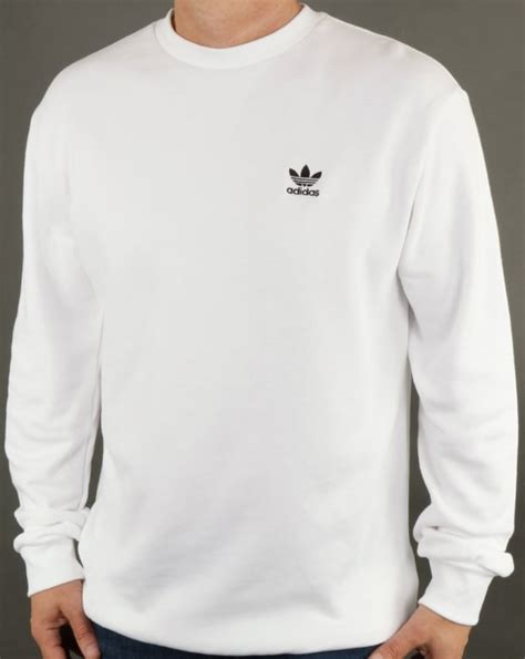 adidas sweater herren weiß|weiße Sweatshirts für Herren .